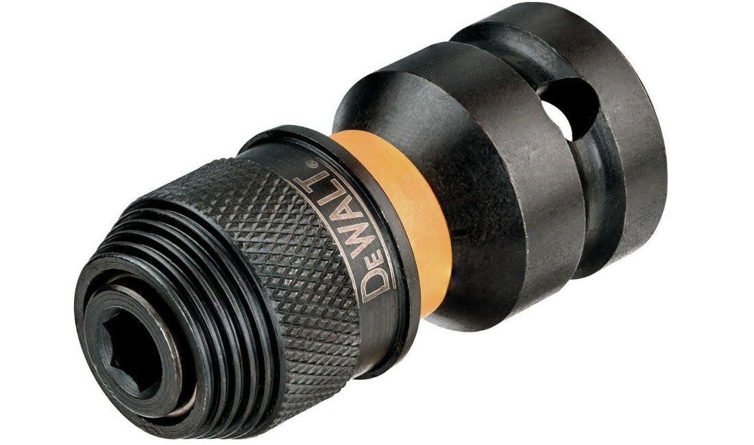 Adapter DEWALT DT7508 system zatrzaskowy szybka i latwa wymiana koncowek wygodne uzytkowanie