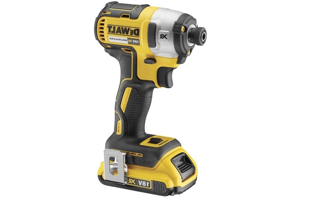 Zakretarka DEWALT DCF887D2 tryb precyzyjnego wkrecenia lekka kompaktowa konstrukcja wygodne uzytkowanie