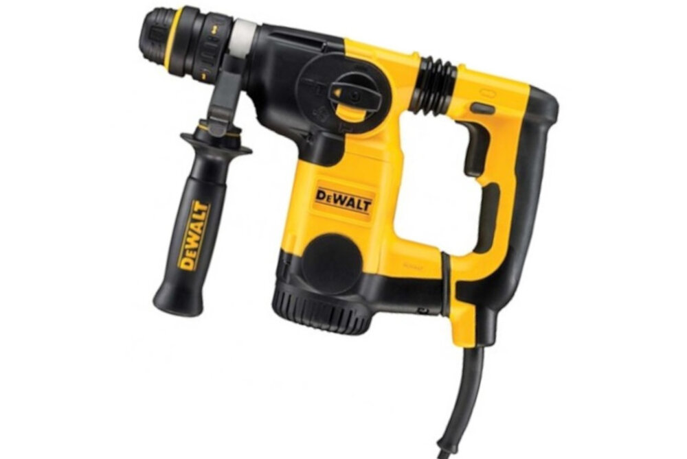 Mltowiertarka DEWALT D25334K-QS zakres srednic 4 do 26mm Aktywny System Kontroli Wibracji (AVC) funkcja wylaczenia obrotow mozliwosci wyposazenie