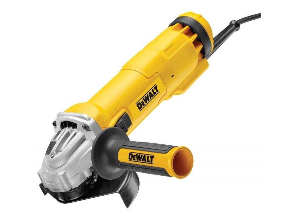 Szlifierka kątowa DEWALT DWE4217KT system wyrzucania pyłu