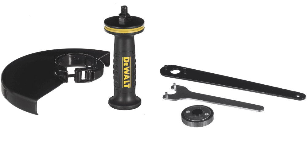 Szlifierka katowa DEWALT DWE4579R wyposazenie zestaw akcesoria komplet