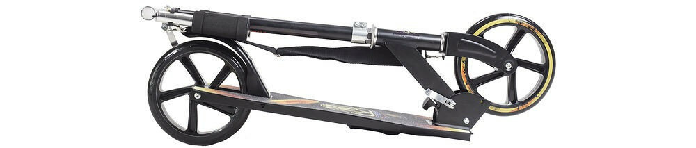 Hulajnoga NILS EXTREME HA205D Czarny kola lozyska