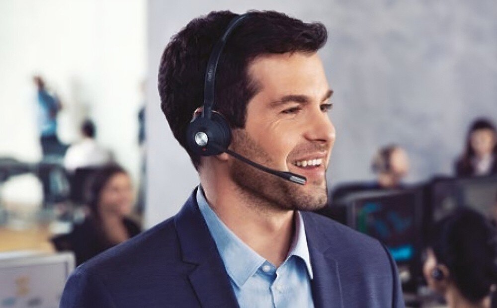 Słuchawki nauszne JABRA Engage 75 Stereo Czarny łączność bezprzewodowa stacja dokująca