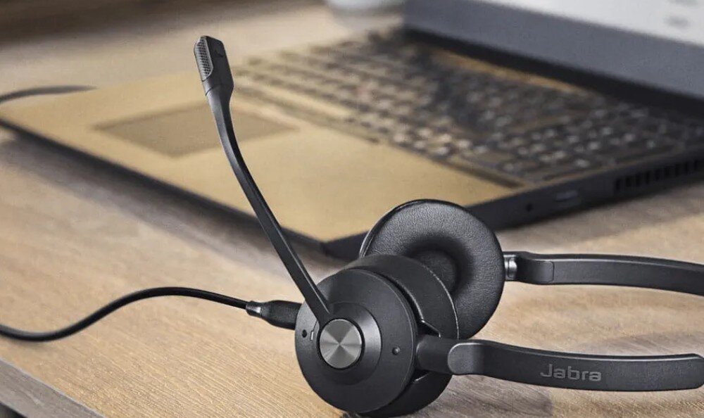 Słuchawki nauszne JABRA Engage 75 Stereo Czarny mikrofon głośniki stała głośność