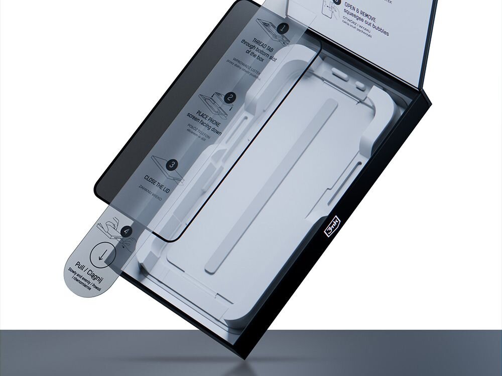 Aplikator MagicBox do równego i prostego naklejania szkła na ekran