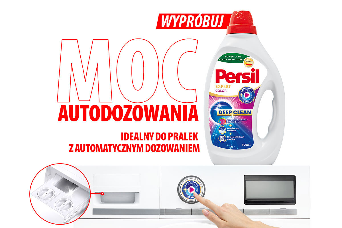 Żel do prania PERSIL Autodose Deep Clean Expert Color 990 ml do kolorowych tkanin