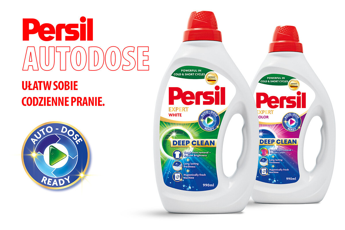Żel do prania PERSIL Autodose Deep Clean Expert White 990 ml do białych tkanin