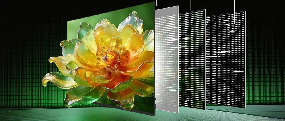Telewizor METZ 50MQH7500Z Dual Boost-Light Layer jasne równomierne podświetlenie, rozwastwienie matrycy