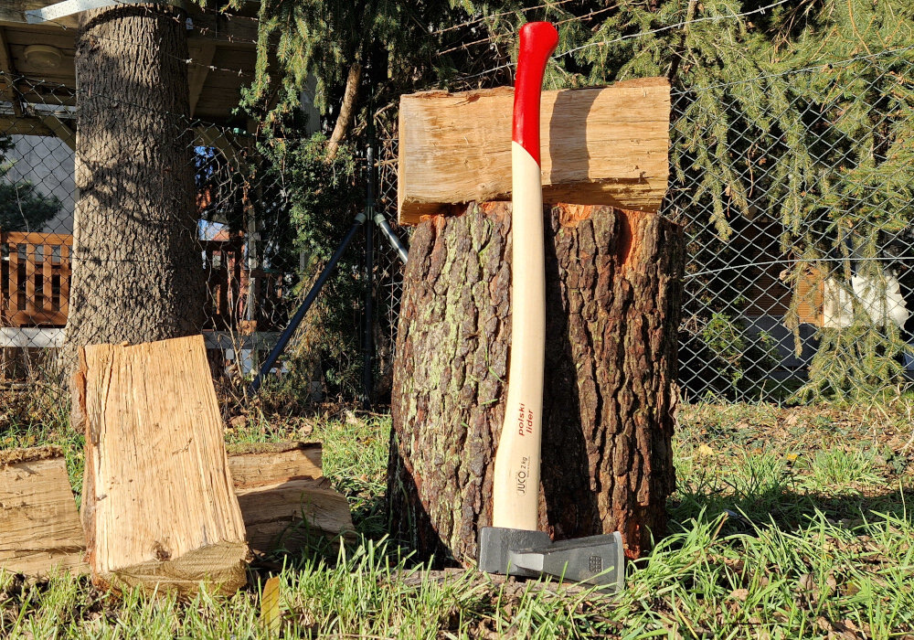 Siekiera uniwersalna JUCO 32924 2 kg do pracy z drewnem precyzja wytrzymalosc ostrosc