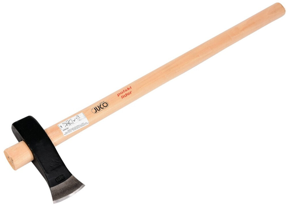 Siekiero-młot rozłupująca JUCO 32926 4 kg do pracy w ogrodzie na dzialce do przygotowywania drewna na opal niewielkie wszechstronne narzedzie