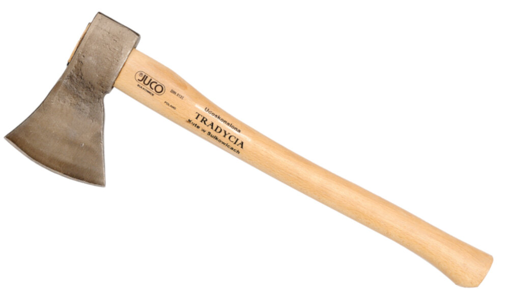 Siekiera uniwersalna JUCO 33006 1.8 kg waga calkowita 2,5 kg dobre wywazenie efektywnosc pracy niezawodny pomocnik