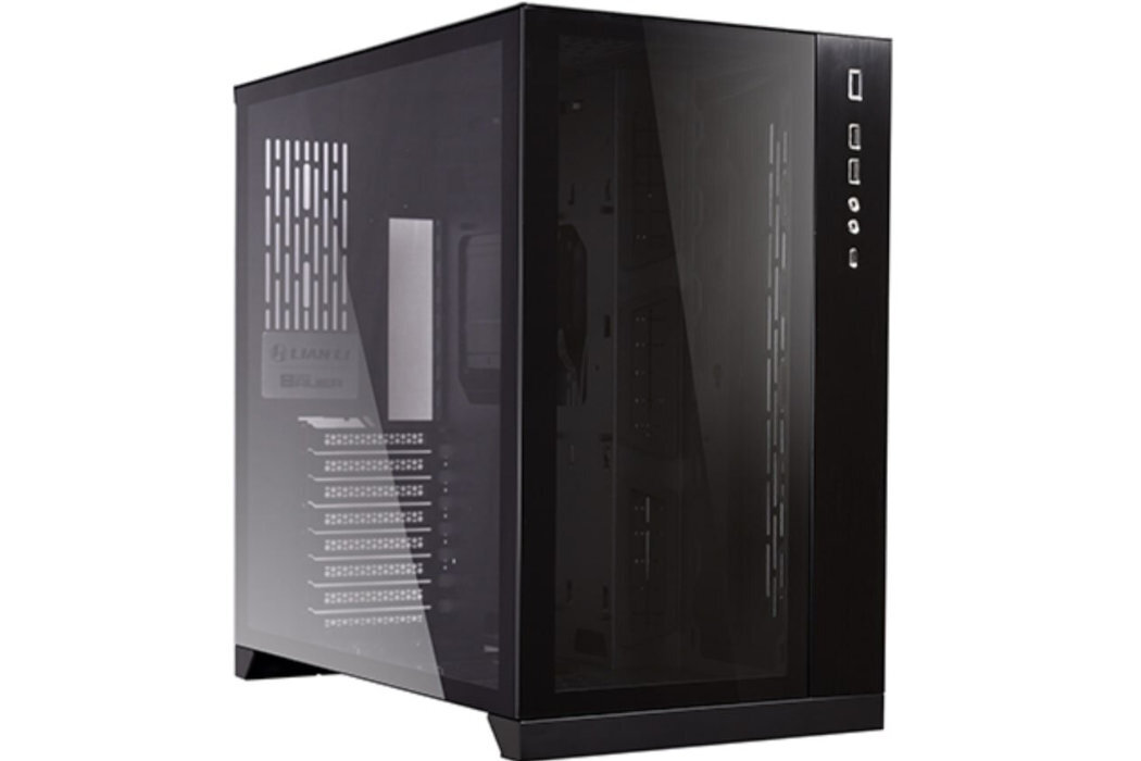 Obudowa LIAN LI O11 Dynamic Filtry montaż aranżowania kabli panel