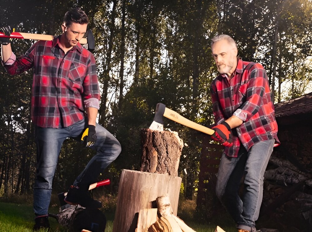 Siekiera uniwersalna JUCO 33024 0.4 kg glowica waga 0,4 kg grubosc 15 mm z wysokiej jakosci kutej szlifowanej stali trwalosc ostrosc kute czernione wykonczenie obucha odpornosc na uszkodzenia i korozje