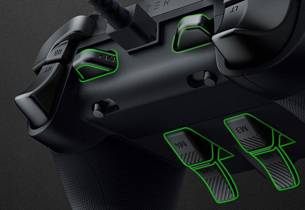 Kontroler RAZER Wolverine Ultimate przyciski
