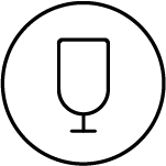 Czarno-biała ikona przedstawiająca symbol kłódki z literą \'A\' w środku.