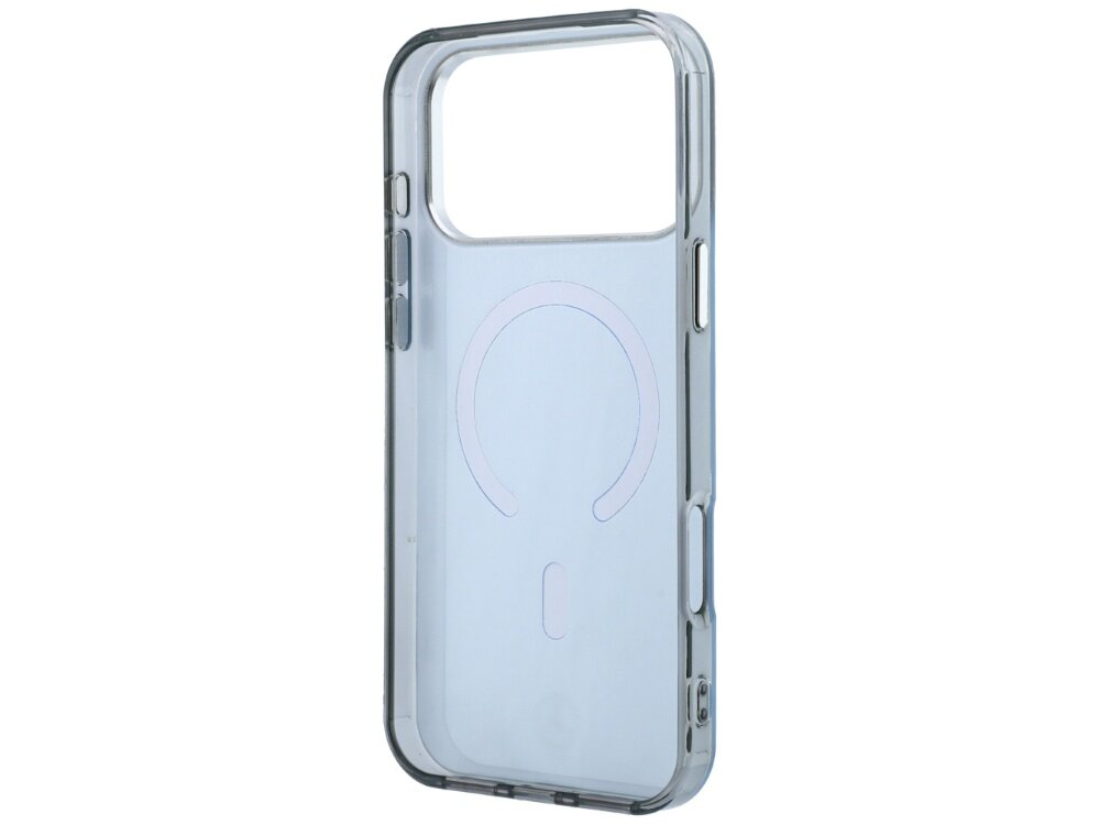 Etui Mercedes Double Layer Iconic Logo MagSafe z ochroną aparatu i pierścieniem magnetycznym