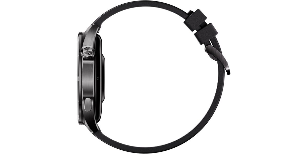 Smartwatch MIBRO GT Czarny na białym tle.