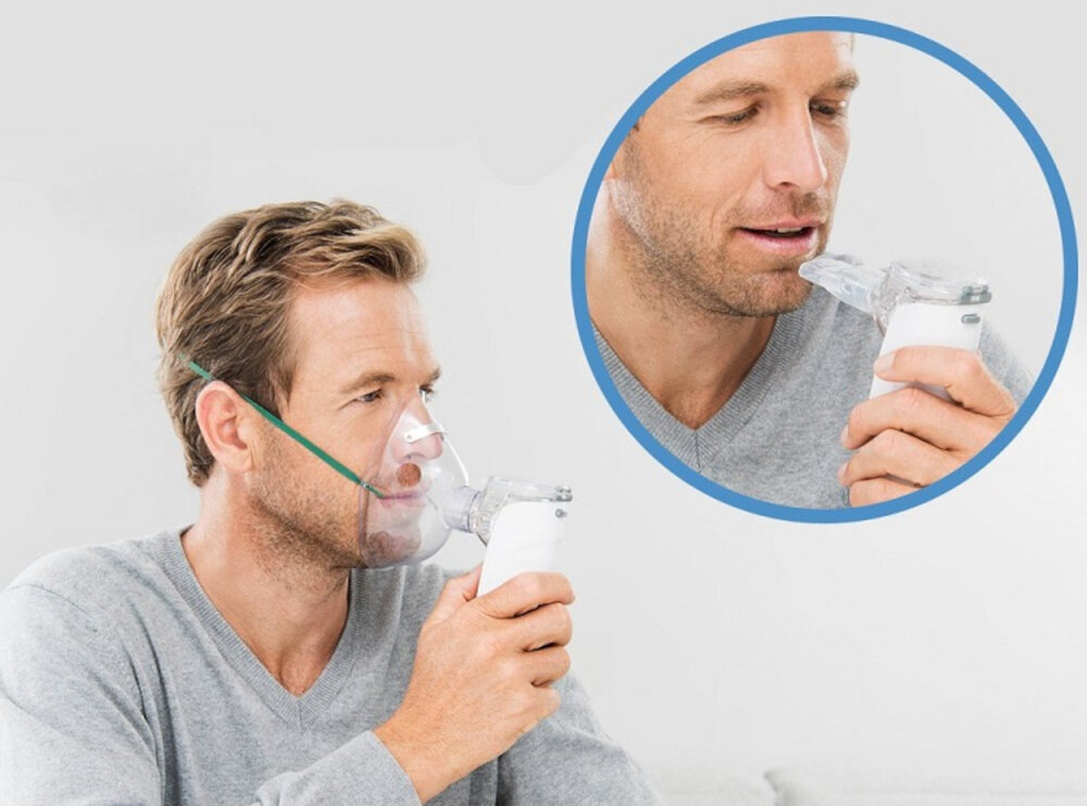 Inhalator BEURER IH 55 Higiena i bezpieczeństwo funkcja samooczyszczania terapia rutyna