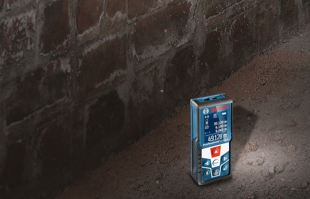 BOSCH GLM 50 C pomiary niewielki wymiary kieszeń