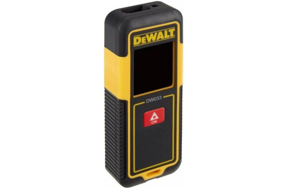 Dalmierz laserowy DEWALT DW033-XJ latwe uzytkowanie szybka i latwa obsluga lekka konstrukcja latwe przechowywanie zasilanie bateryjne