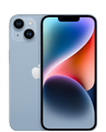 Na obrazie widoczny jest smartfon z dużym ekranem, na którym wyświetlany jest kolorowy gradient. Obok znajduje się tył urządzenia z dwoma aparatami i logo w kształcie nadgryzionego jabłka.