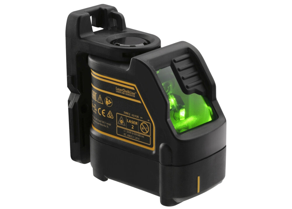 Laser krzyżowy DEWALT DW088CG automatyczna funkcja samopoziomowania do 4 stopni wskaznik utraty poziomu jakosc efektywnosc