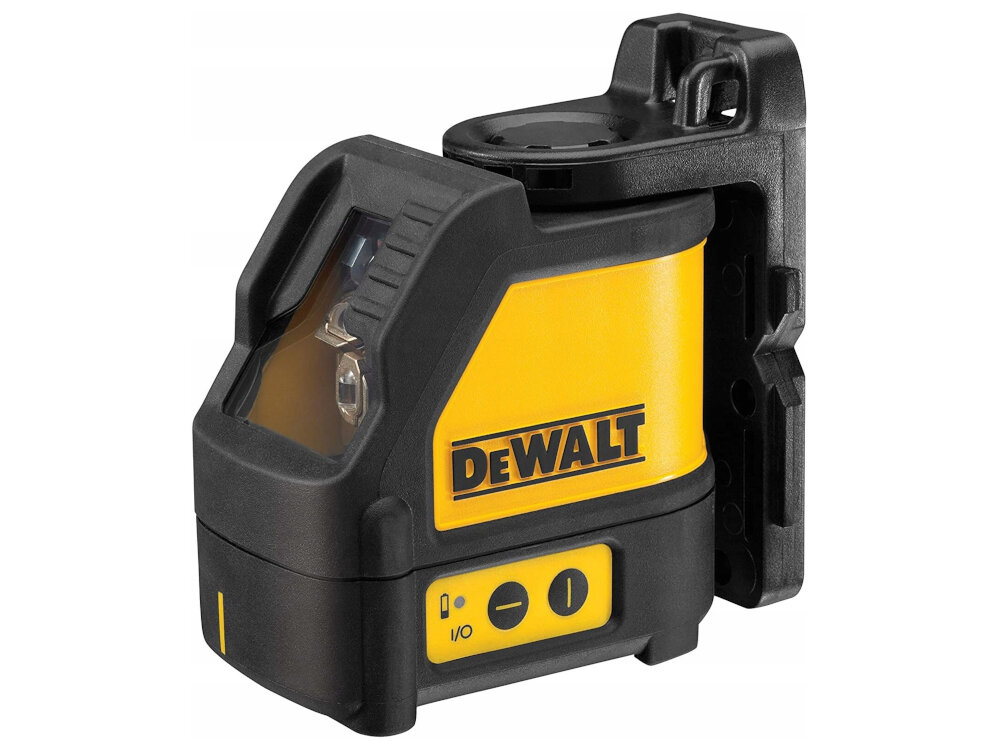 Laser krzyżowy DEWALT DW088CG zasilanie bateryjne 3 x AA wskaznik naladowania