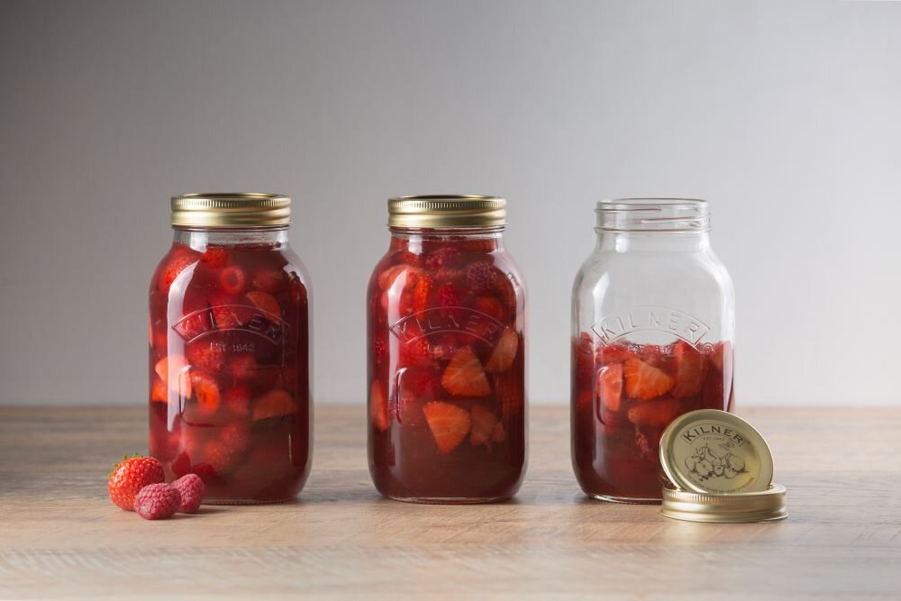 Słoik KILNER Preserve Jars 1 L idealny na przetwory