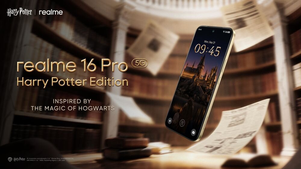 Smartfon REALME 16 Pro 5G 12-256GB 6.78 144Hz Harry Potter Edition  