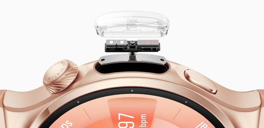 HUAWEI WATCH 6 technologia X-TAP 12-kanałowy czujnik PPG analiza organizmu
