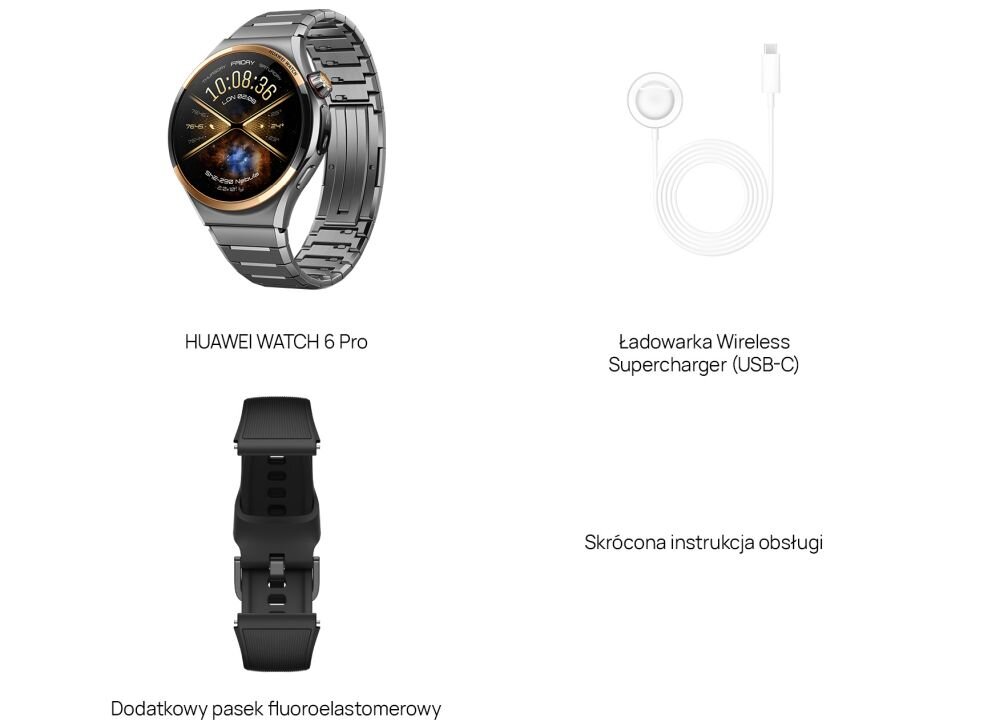 HUAWEI Watch 6 Pro zestaw