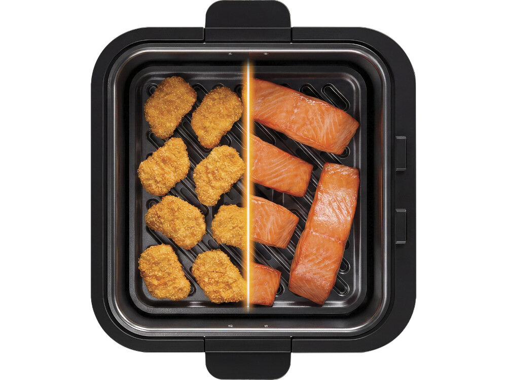 Air Fryer Frytkownica beztłuszczowa SMEG AFC01SBMEU 7l z okienkiem do obserwacji postępów gotowania