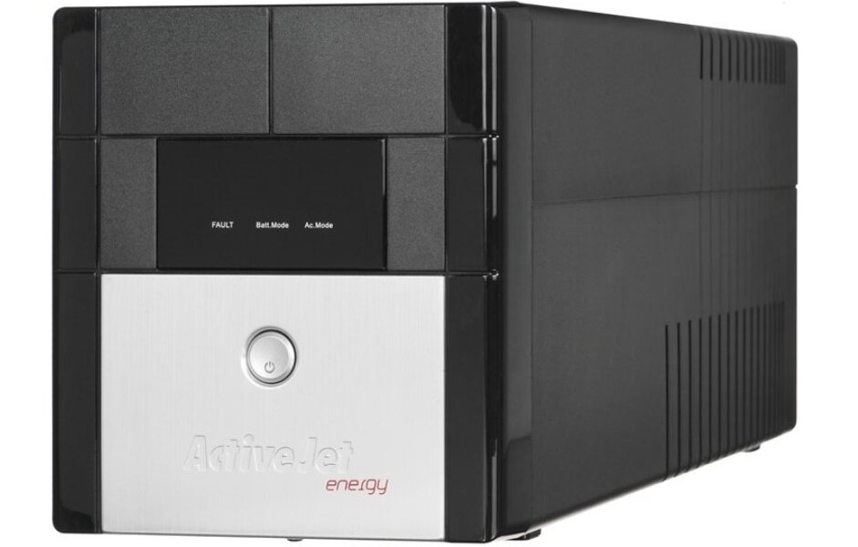 Zasilacz UPS ACTIVEJET AJE-1000VA - ochrona przed zanikami napięcia