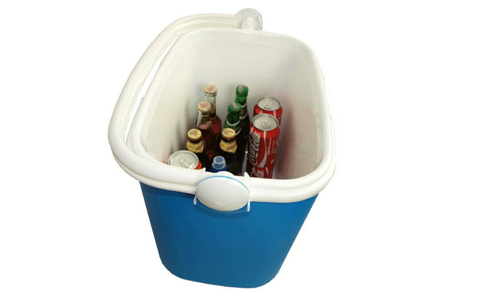 CURVER-Coolbox lodówka turystyczna chłodzenie napoje butelki puszki pozycja stojąca idealnie schłodzone