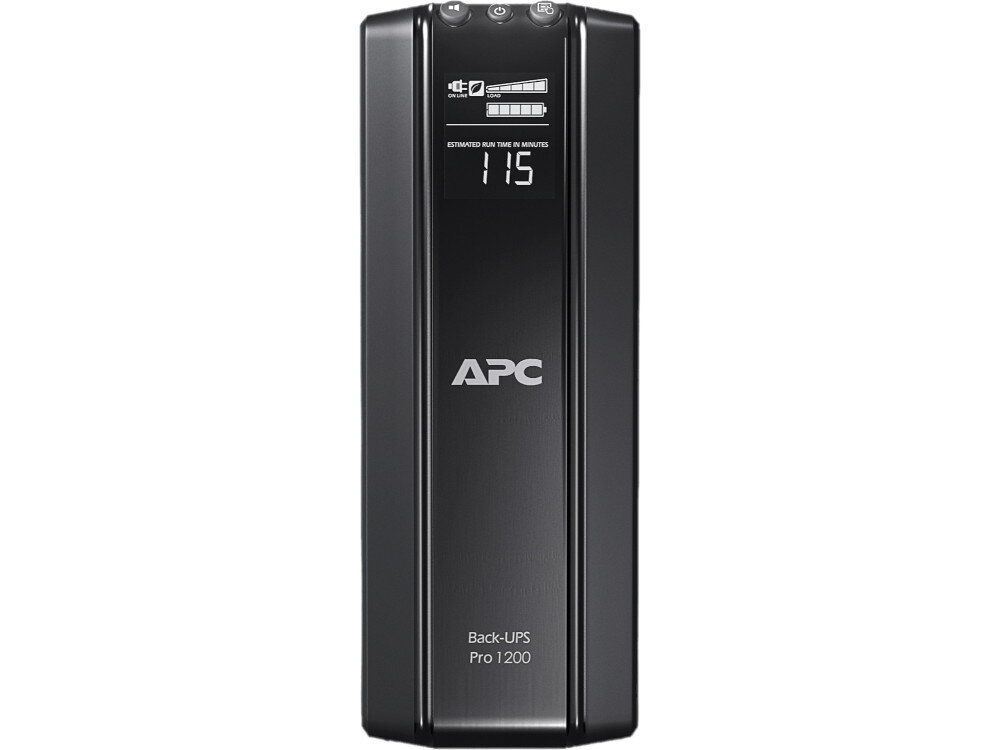 Zasilacz UPS APC Back Pro BR1200G-GR 1200VA 720W powiadomienia alarm