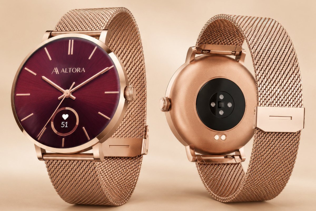 Smartwatche 3MK Altora Vivid Lady na jasnym tle.