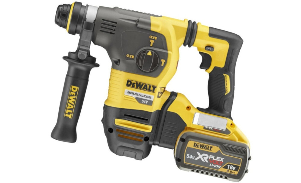 Mlotowiertarka DEWALT DCH333X2 zatrzymanie obrotow komfort uzytkowania wygoda