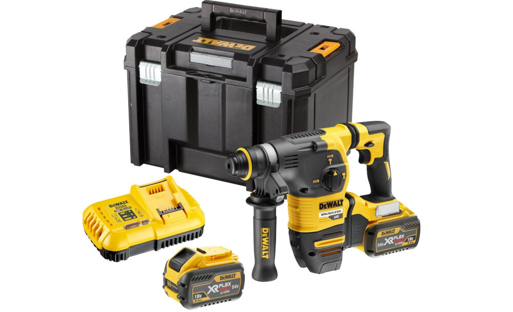 Mlotowiertarka DEWALT DCH333X2 wyposazenie zestaw akcesoria komplet