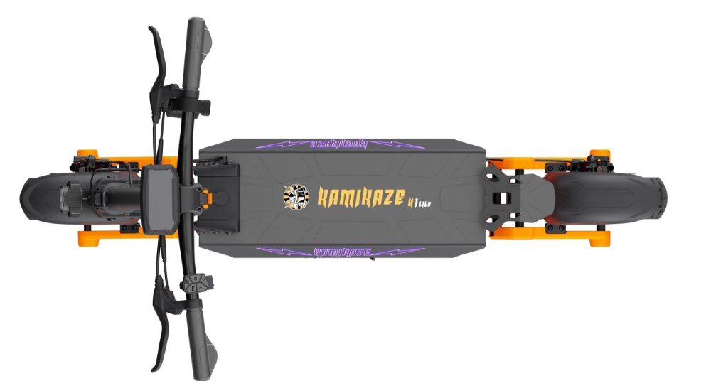 Hulajnoga elektryczna KAMIKAZE K1 Lite 60km 800W 2 amortyzatory 10