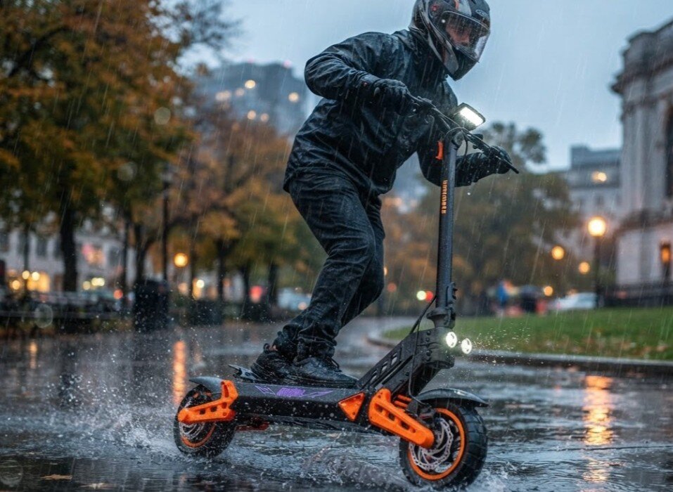 Hulajnoga elektryczna KAMIKAZE K1 Lite 60km 800W 2 amortyzatory 10