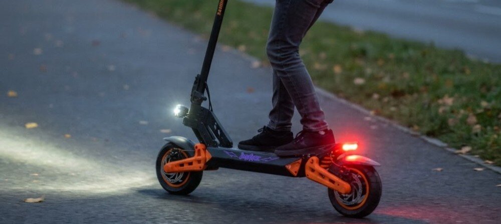 Hulajnoga elektryczna KAMIKAZE K1 Lite 60km 800W 2 amortyzatory 10