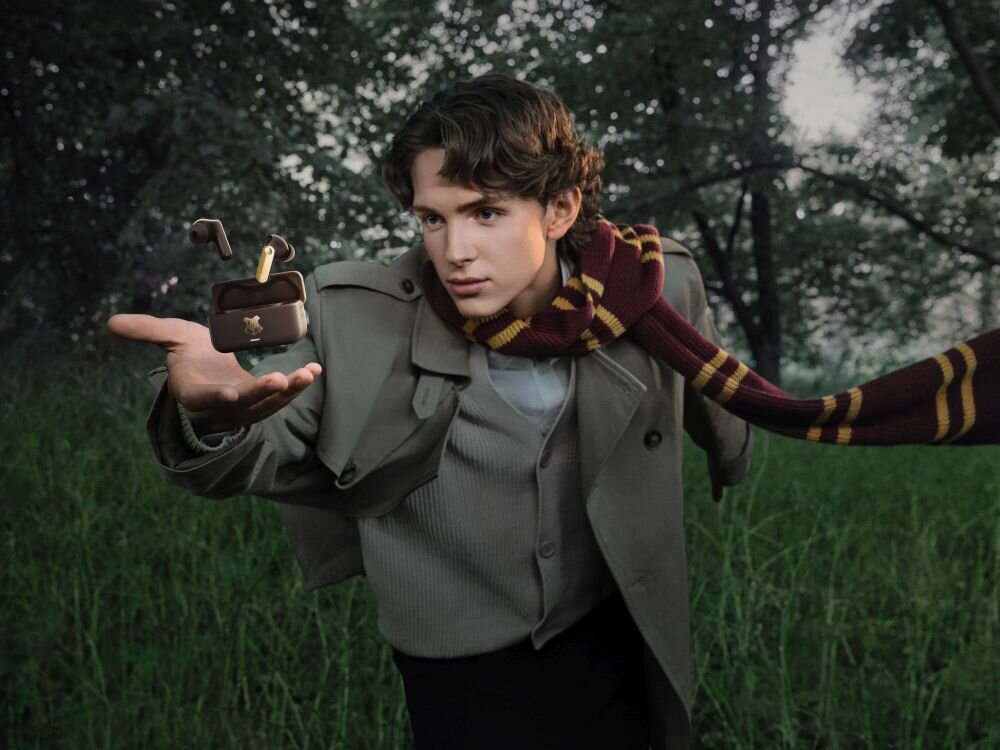Słuchawki dokanałowe REALME Buds T500 Pro Harry Potter ANC Brązowy 