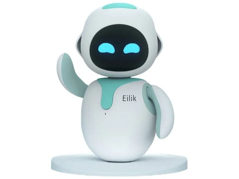 Robot ENERGIZE LAB Eilik czujniki dotykowe, mikrofon, silnik wibracyjny, czujnik podczerwieni ruchome elementy sterowane serwomechanizmami ekranie OLED 128 × 64 px - 