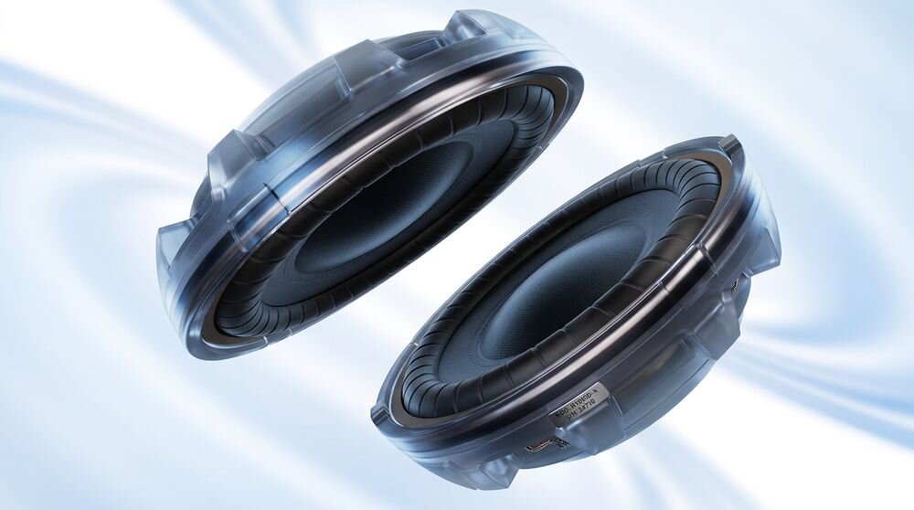 Słuchawki powietrzne SHOKZ OpenFit Air 2, Shokz Bassphere, OpenBass 2.0, DirectPitch, konstrukcja open-ear, wizualizacja membran