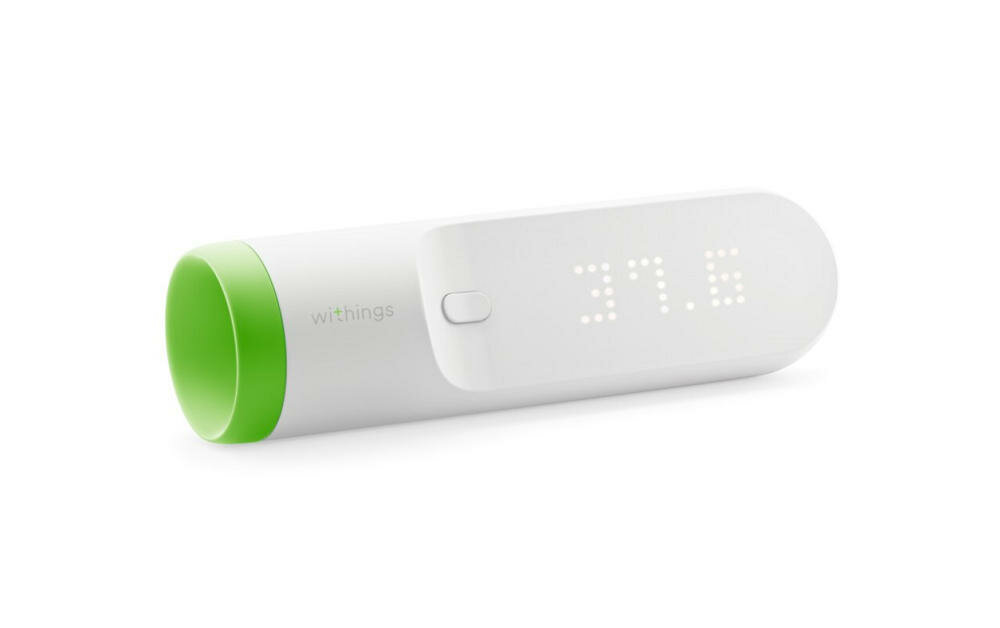 WITHINGS-Thermo termometr innowacyjne rozwiązanie przełom technologia hotspotsensor gest pomiar tętnica skroniowa