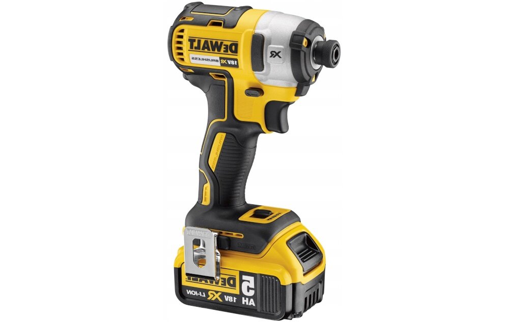 Zestaw elektronarzędzi DEWALT DCK266P2 trzy diody LED Akumulator XR 5.0Ah