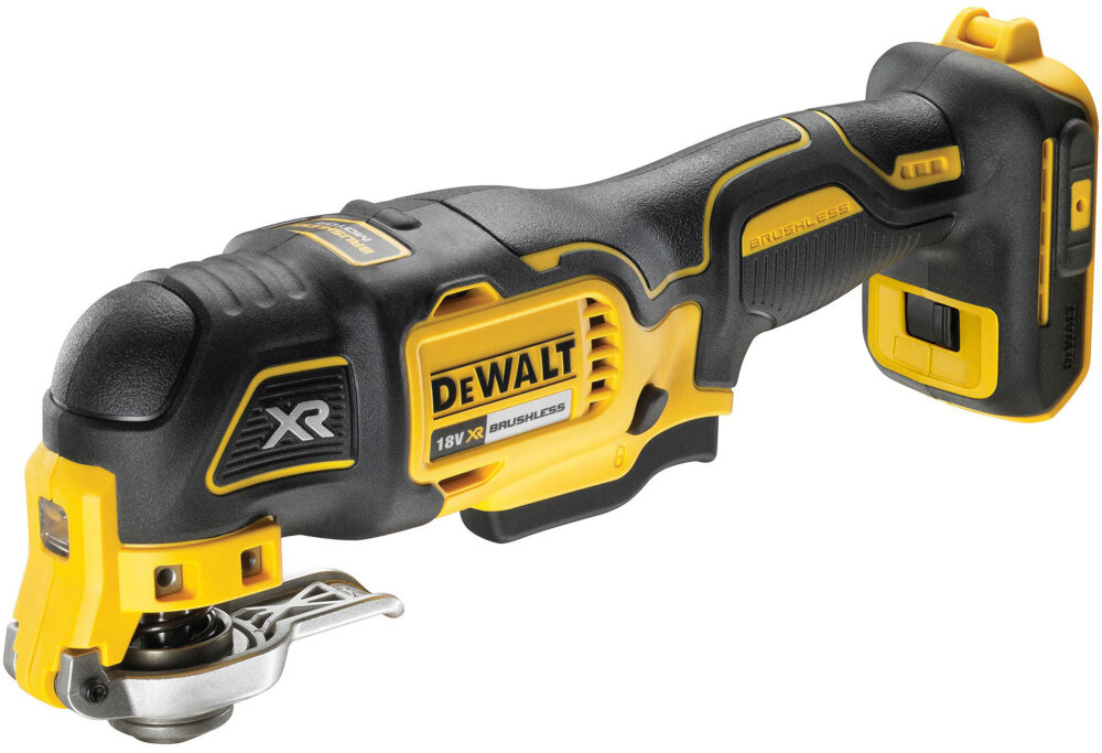 Zestaw elektronarzędzi DEWALT DCK654P3T urządzenie wielofunkcyjne DCS355 system QUICK-CHANGE włącznik z regulacją prędkości