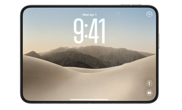 Smartfon iPhone Duo na białym tle.
