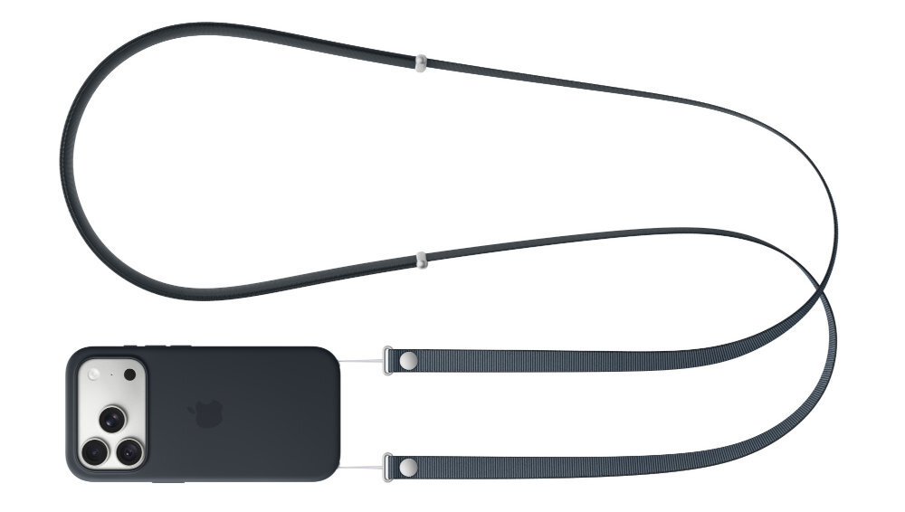 Pasek na ramię APPLE - pasek na białym tle