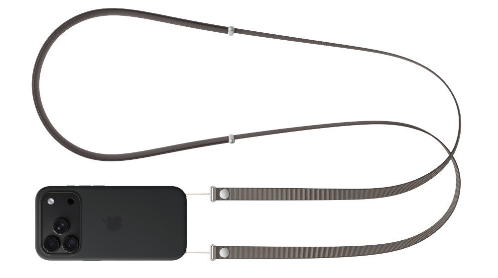 Pasek na ramię APPLE - pasek na białym tle